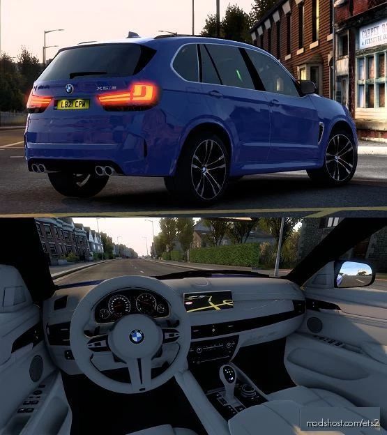 ETS2 BMW Car Mod: X5M F85 V2 1.41.X (Featured)