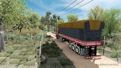 ETS2 Brazil Mod: Realistic Brazil Map Mod (Mapa Oeste Baiano V4.3) 1.41.X (Featured)