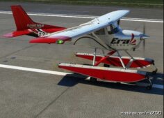 MSFS 2020 8K Livery Mod: ERA Alaska C172 G1000 Floater In 8K (Featured)