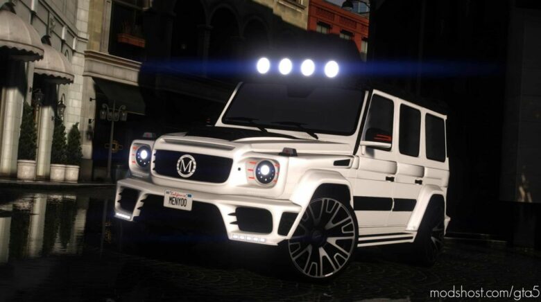 GTA 5 Mercedes-Benz Vehicle Mod: Mercedes Benz G63 Gronos Mansory (Featured)