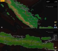 ETS2 Single Player Mod: Map SuJaLi (Sumatra Jawa Bali) ETS2 1.41.X (BIG Map MOD) (Image #3)