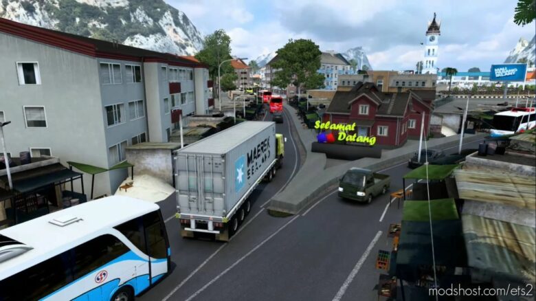 ETS2 Single Player Mod: Map Sujali (Sumatra Jawa Bali) (BIG Map MOD) 1.41.X (Featured)