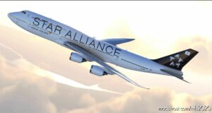 MSFS 2020 747-8 Mod: Asiana Airlines B747-8 Star Alliance Livery (NOT Mirrored) (Featured)