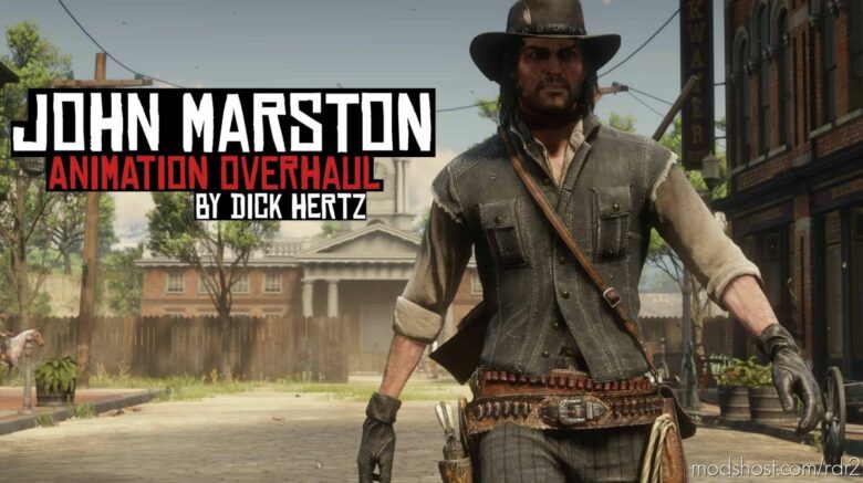 RDR2 Player Mod: John Marston Animation Overhaul V2.7 (Featured)