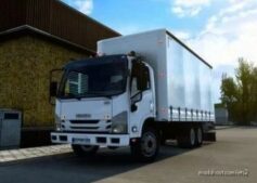 ETS2 Isuzu Truck Mod: NPR 2018 + Interior V2.0 -Fixed- 1.40 (Featured)