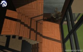 Sims 4 Object Mod: Hout Huis – Part 2 (Stairs Walls Floors) (Image #3)