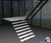 Sims 4 Object Mod: Hout Huis – Part 2 (Stairs Walls Floors) (Image #14)