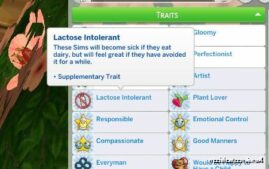 Sims 4 Mod: Small Lactose Intolerant Overhaul (Image #2)