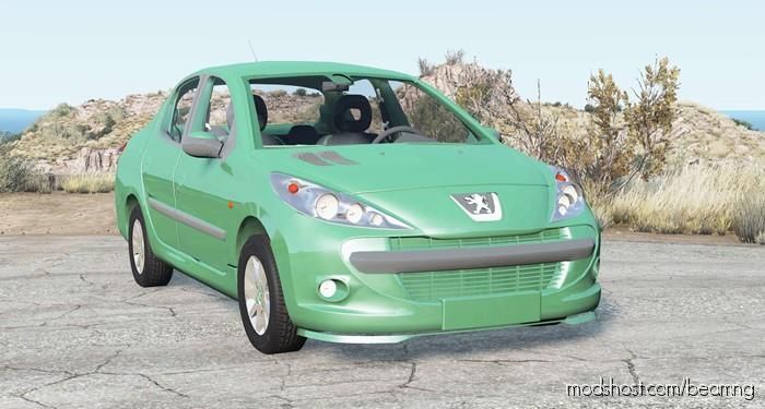 BeamNG Peugeot Car Mod: 207 Passion 2008 (Featured)