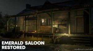 RDR2 Map Mod: Emerald Saloon Restored (Featured)