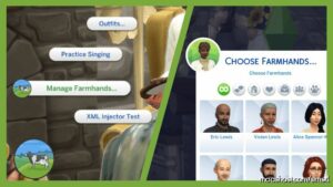 Sims 4 Mod: Hire A Farmhand Mod (Image #6)