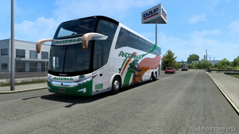 ETS2 Bus Mod: Marcopolo Paradiso G7 1600 LD Volvo 1.41.X (Featured)