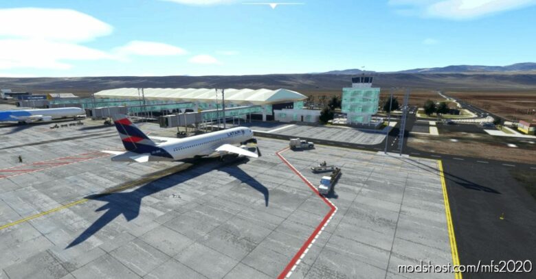 MSFS 2020 Chile Mod: Andrés Sabella Airport, Antofagasta, Chile (Scfa) V1.01 (Featured)