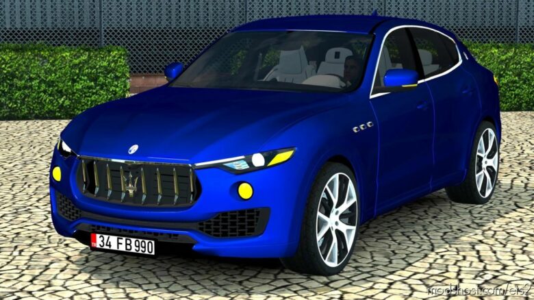 ETS2 Car Mod: Maserati Levante M161 2017 V3 1.41.X (Featured)