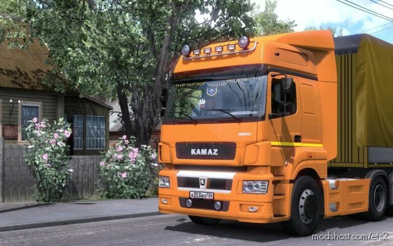 ETS2 Kamaz Truck Mod: 5490/65206 V2.2 1.41.X (Featured)