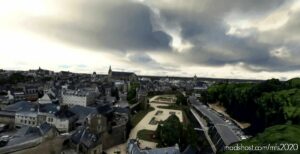 MSFS 2020 France Scenery Mod: Vannes Downtown – Centre Ville DE Vannes (Image #3)