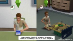 Sims 4 Mod: WHO Doesn’t Like Homework? (Image #9)