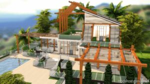 Sims 4 Mod: ECO House – NO CC (Image #8)