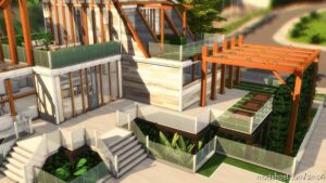 Sims 4 Mod: ECO House – NO CC (Image #11)