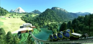 MSFS 2020 Switzerland Scenery Mod: Functional Funicular Railway “Stoosbahn” (Image #2)