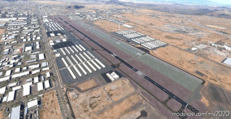 MSFS 2020 United States Mod: Phoenix Deer Valley Airport (Kdvt) (Featured)