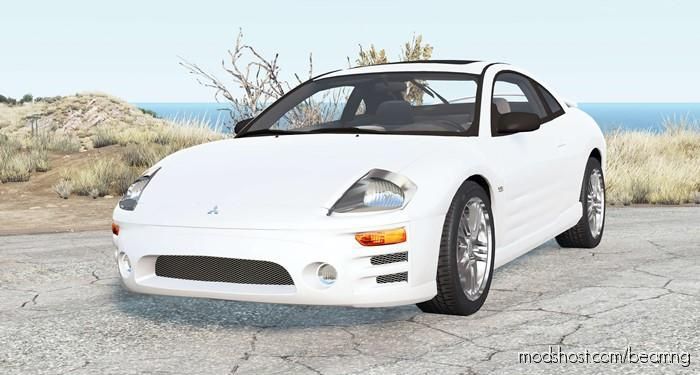 BeamNG Mitsubishi Car Mod: Eclipse GTS 2003 V1.1 (Featured)