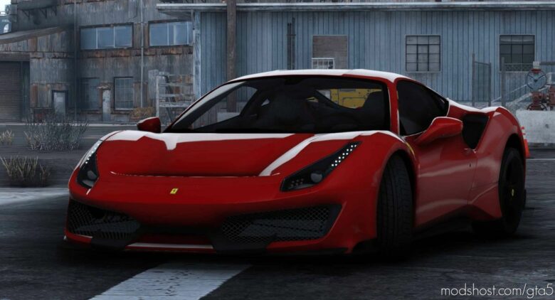 GTA 5 Ferrari Vehicle Mod: 488 Pista 2019 (Featured)