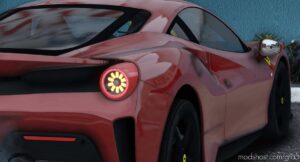 GTA 5 Ferrari Vehicle Mod: 488 Pista 2019 (Image #8)