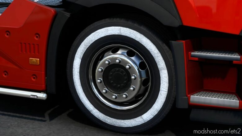 ETS2 Part Mod: Yanaklı Lastik Modu ( Yanak Tire MOD) By MLT (Featured)