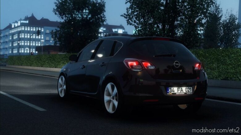 ETS2 Opel Car Mod: Astra J 1.40 - 1.41 (Featured)