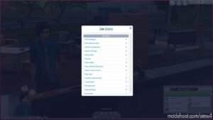 Sims 4 Mod: Advanced SIM Statistics (Image #2)