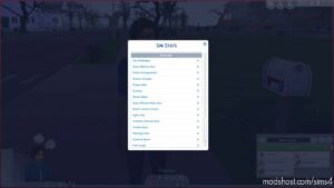 Sims 4 Mod: Advanced SIM Statistics (Image #3)