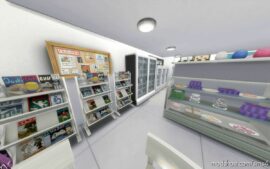 Sims 4 House Mod: Japanese Convenient Store (Conbini) (Image #17)