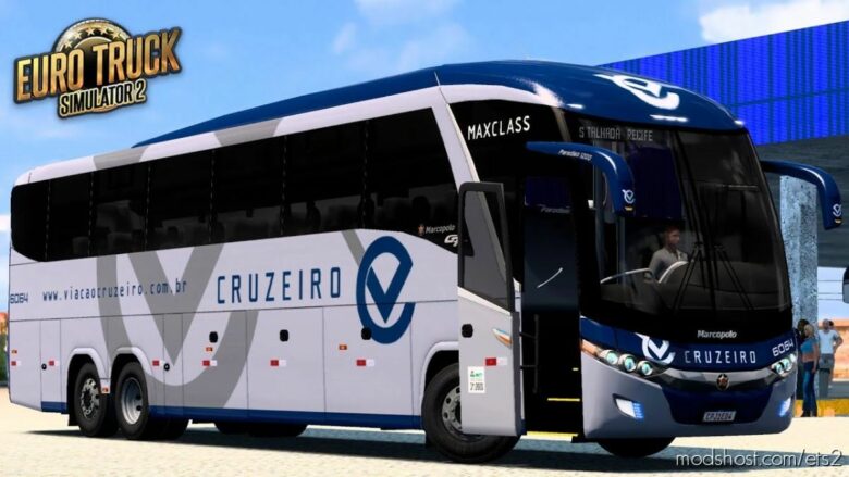 ETS2 Standalone Bus Mod: Marcopolo G7 1200 Euro 6 1.41.X (Featured)