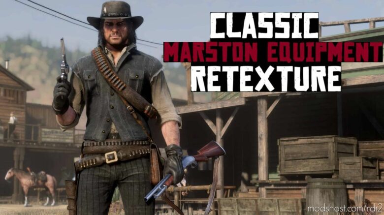 RDR2 Player Mod: Classic Marston Equipment Retexture (Featured)