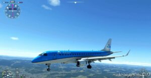 MSFS 2020 Embraer Livery Mod: KLM – EFZ Embraer 175 (Featured)