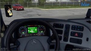 ETS2 Interior Mod: Dashboard Lights Mercedes Actros 2009 Pack V2.0 (Image #3)