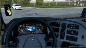 ETS2 Interior Mod: Dashboard Lights Mercedes Actros 2009 Pack V2.0 (Image #4)