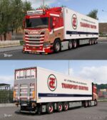 ETS2 Scania Mod: R & S Ronny Ceusters Skinpack (Image #2)