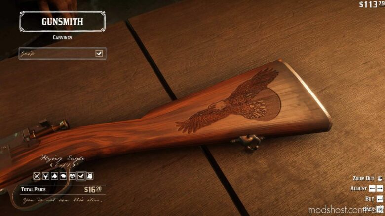 RDR2 Mod: Weapon Texture Upscale (Featured)