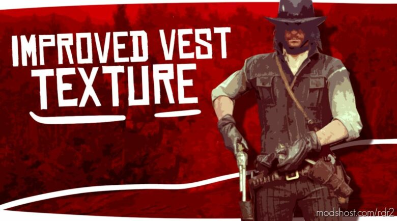 RDR2 Mod: Improved Cowboy Vest Texture (Featured)