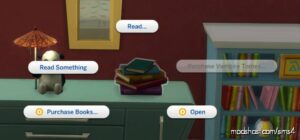 Sims 4 Object Mod: Decor With A Purpose: Books And Magazines AS Bookshelves (Image #3)