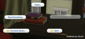 Sims 4 Object Mod: Decor With A Purpose: Books And Magazines AS Bookshelves (Image #4)