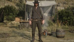 RDR2 Player Mod: Classic Rancher Clothing – RDR1 Accurate Rancher Outfit (Image #3)