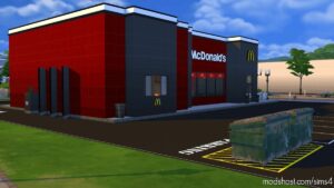 Sims 4 House Mod: MCDonald’s Restaurant (Image #8)