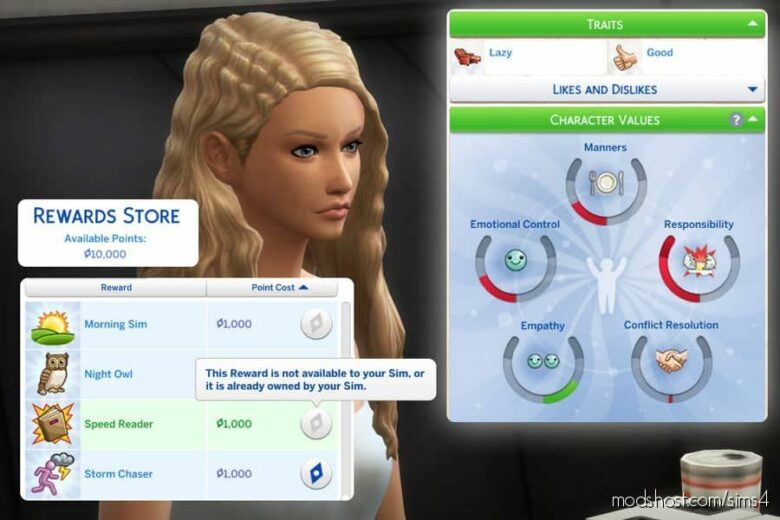 Sims 4 Mod: Character Values Overhaul (Featured)