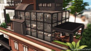 Sims 4 Mod: Industrial Loft / Penthouse – NO CC (Image #10)