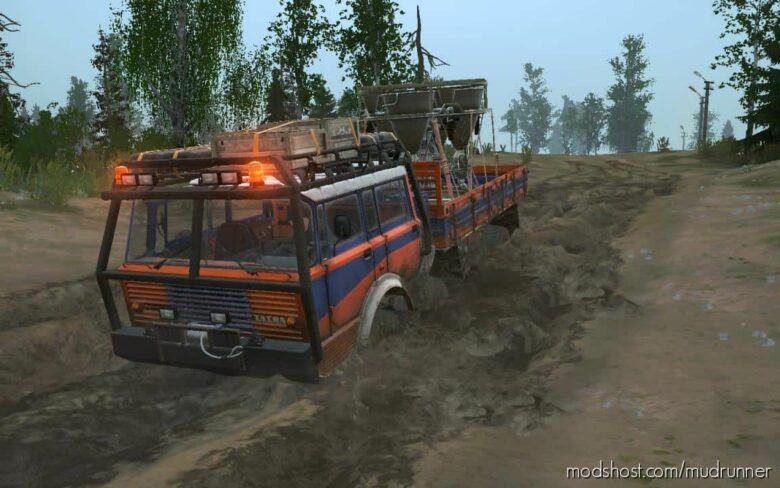 MudRunner Tatra Mod: -813 Truck (Featured)