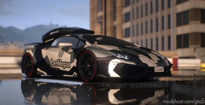 GTA 5 Lamborghini Vehicle Mod: Huracan Mansory DTM (Featured)