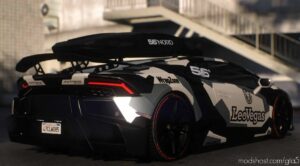 GTA 5 Lamborghini Vehicle Mod: Huracan Mansory DTM (Image #6)